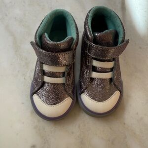 See Kai Run Glittery Purple Sneakers